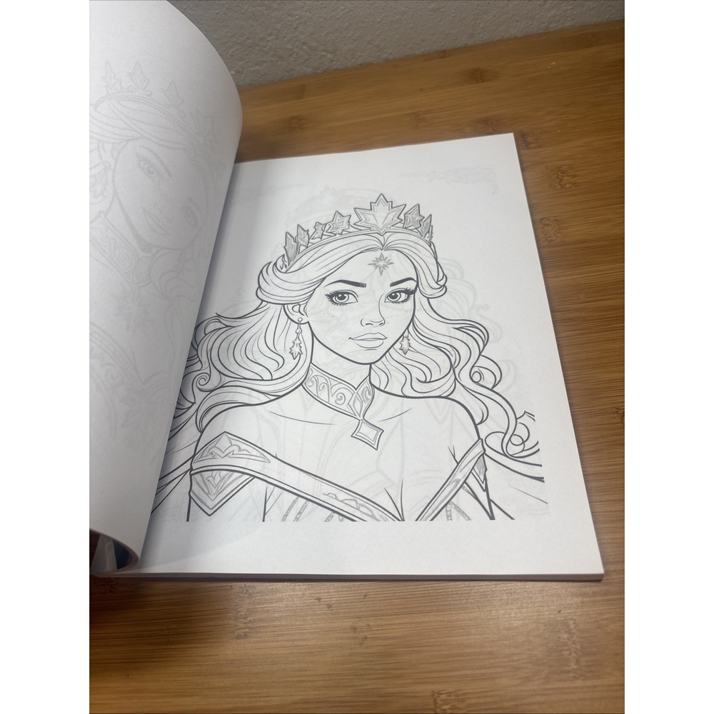 Ice Princess Coloring Book - Picture 6 of 7